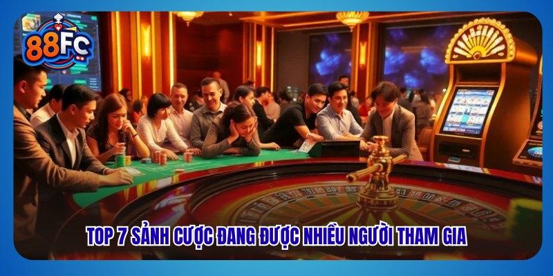 Top 7 sảnh cược đang được nhiều người tham gia